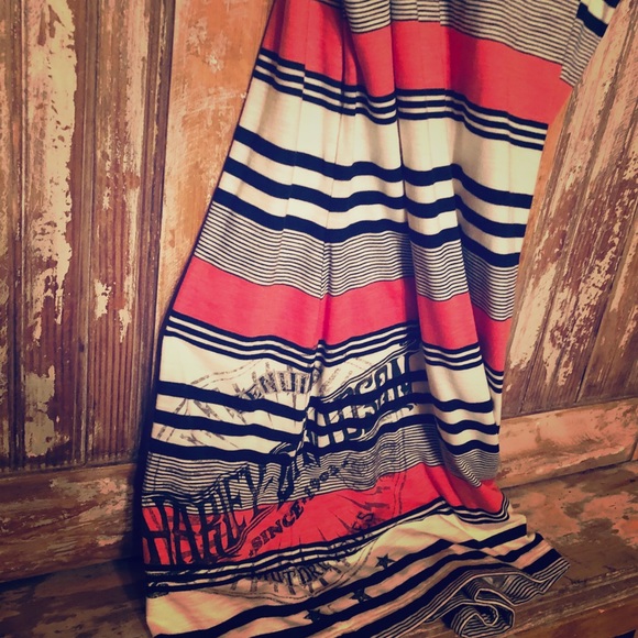 Harley-Davidson Dresses & Skirts - Harley Davidson striped HD graphics dress